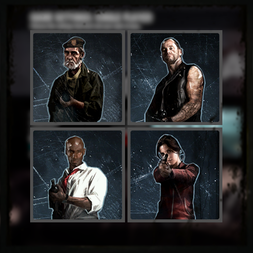 L4D1 Lobby Portraits w/ Gray Borders