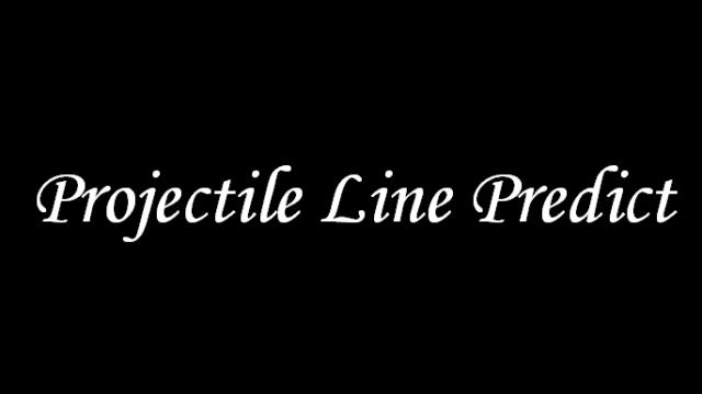 Projectile Line Predict