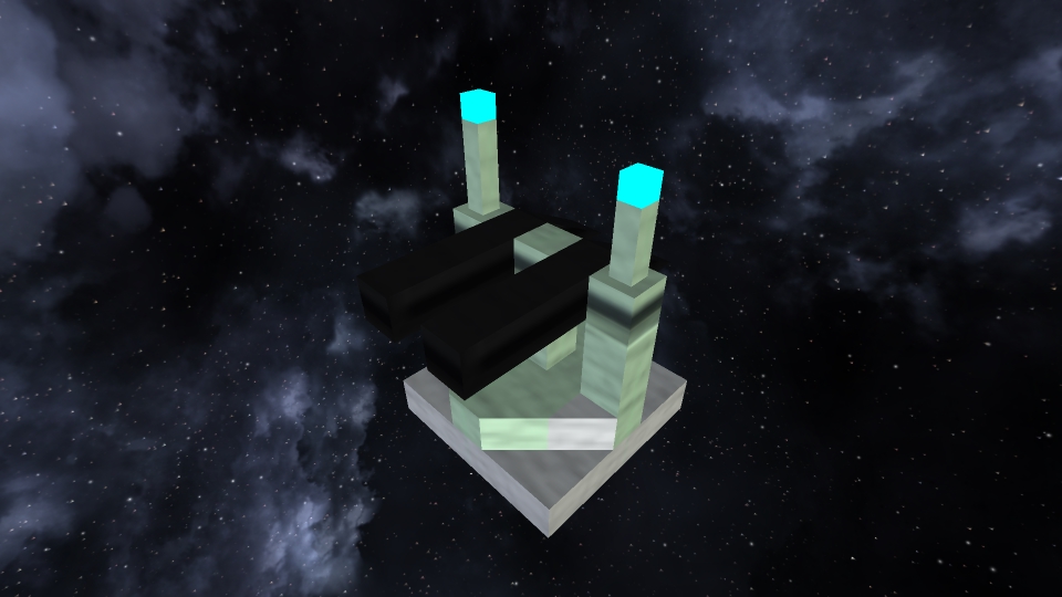 Dual barreled point defense turret