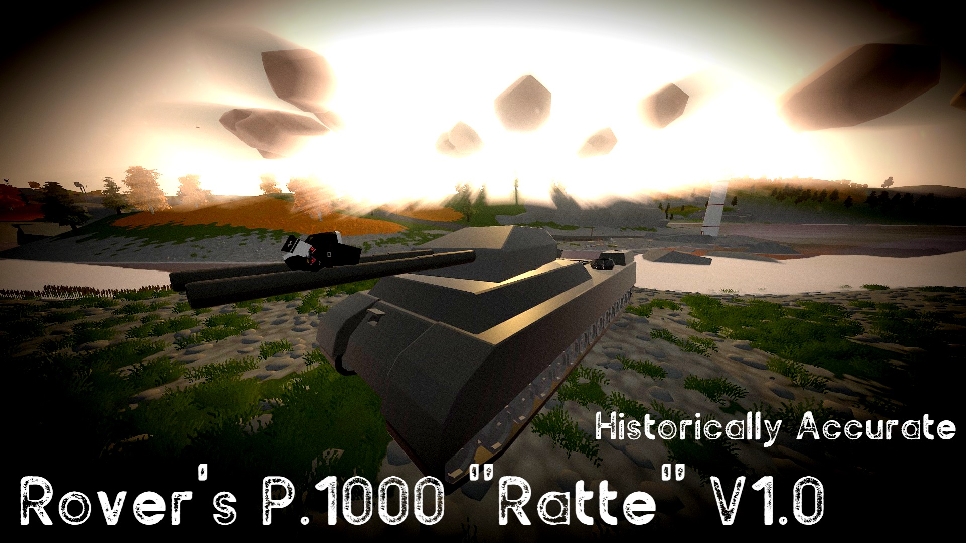 [LEGACY] P.1000 "Ratte" – Unturned Mod