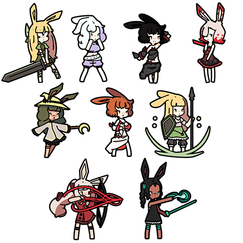 Maiden & Spell Palettes
