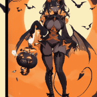 MitsuArt Plump'kinChan (OC) SFW & NSFW preview