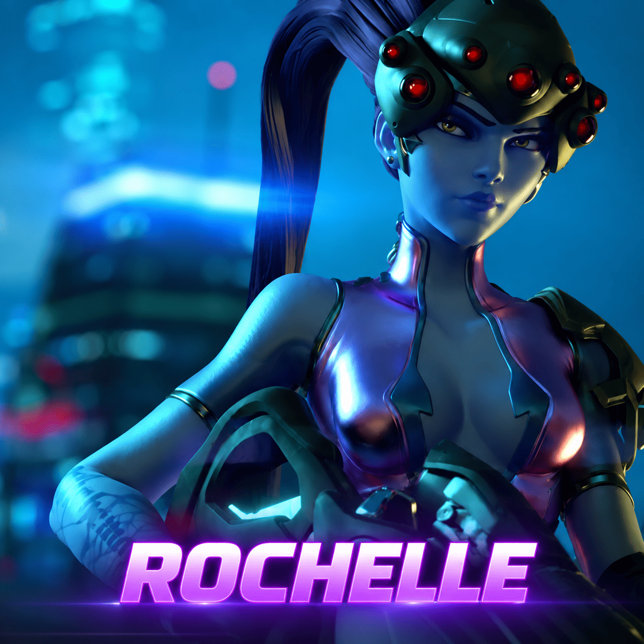 Widowmaker{Default Color} {Overwatch} - Rochelle
