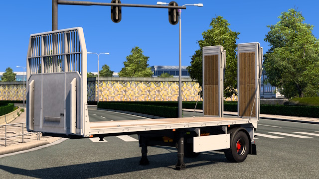 Mini FlatContainer Trailer (Full Set) [Truckersmp]