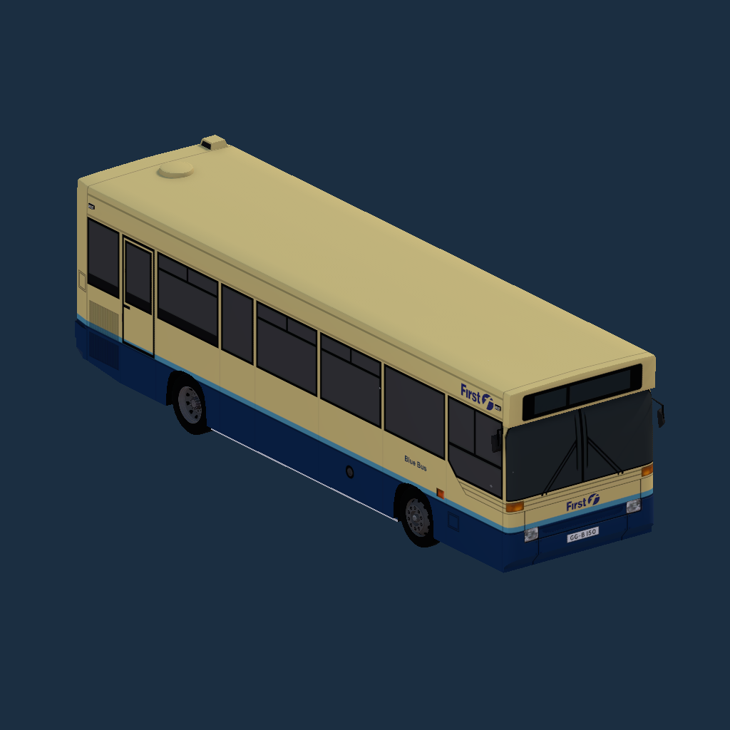 Dennis Dart Plaxton Pointer 1 9.8m First Eastern Counties BlueBus Branded