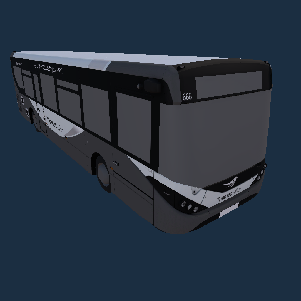 Thames Valley Buses 666 YX17 NLF Generic Livery
