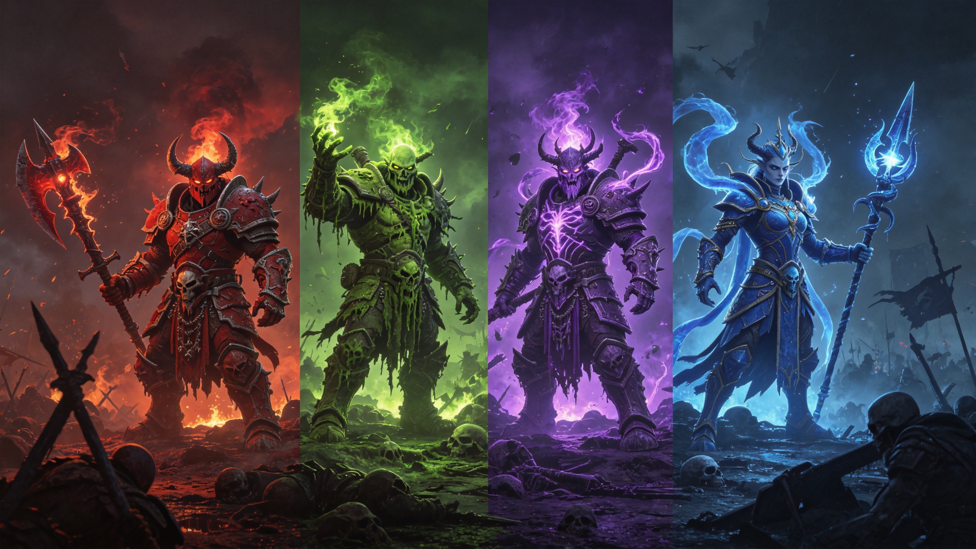 混沌勇士四神神选扩展 / Chaos Warriors Four Gods Chosen Expansion