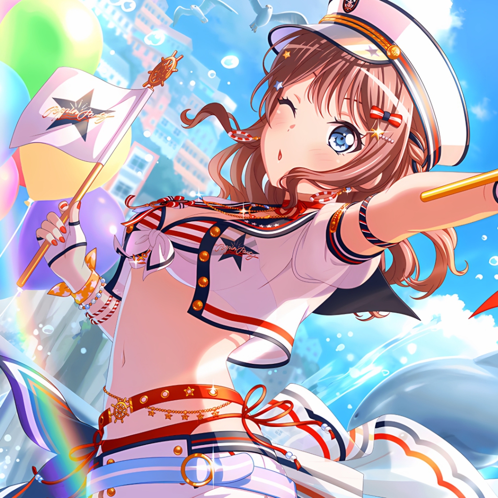 Steam 创意工坊::Bang Dream Poppin'Party 山吹沙绫Saya 1279card