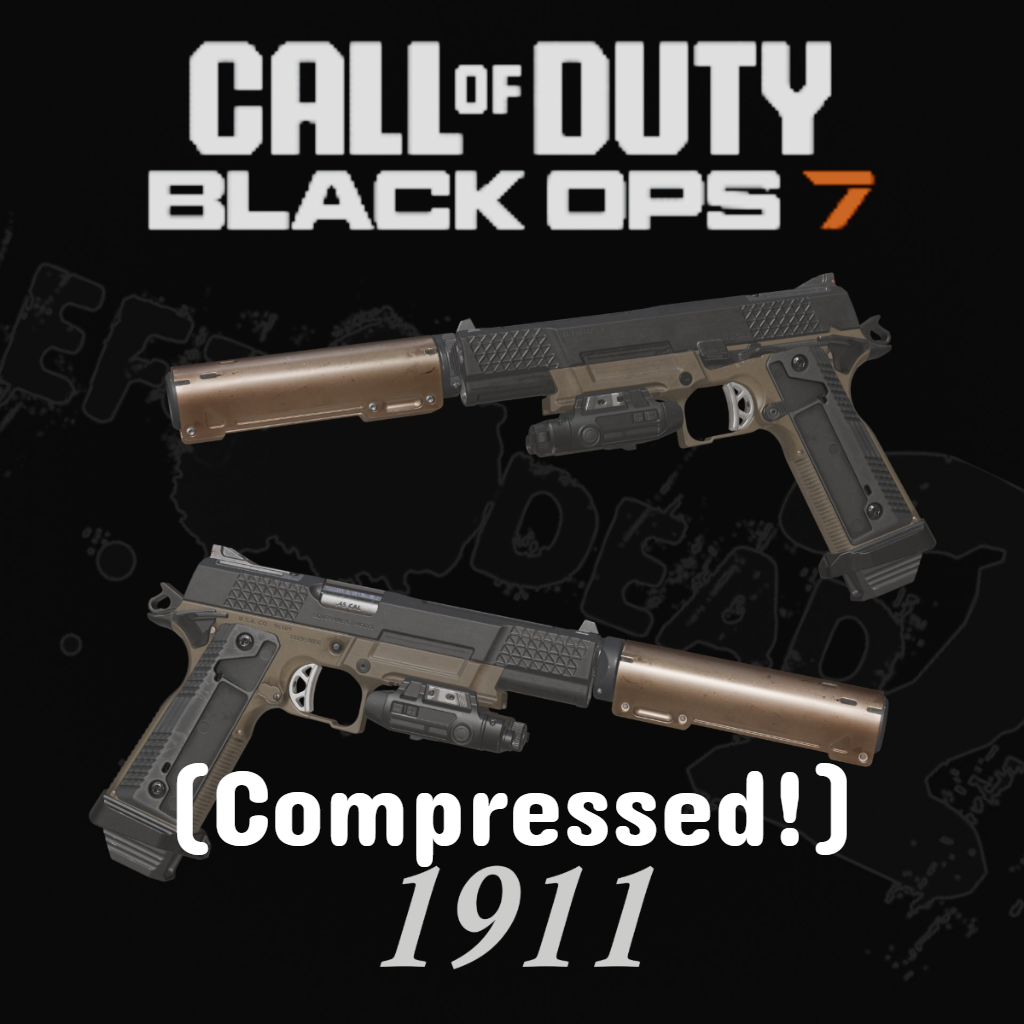 Black Ops 7 1911 (9mm pistol) (Compressed edition)