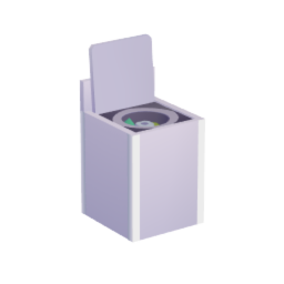 Washing Machine w/ Clothing
