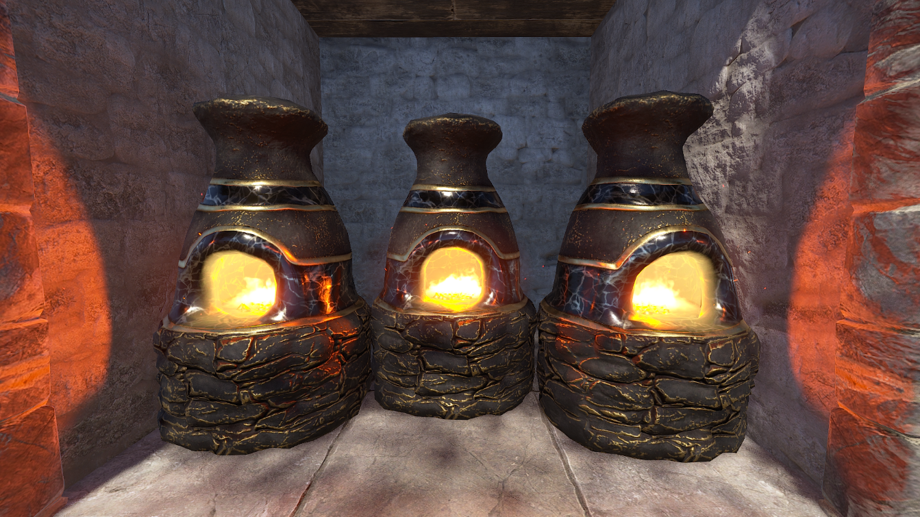 Ornate Marble Furnace thumbnail 7