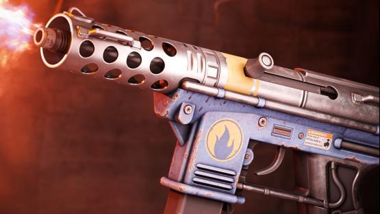 TEC-9 | Pyro (blue)