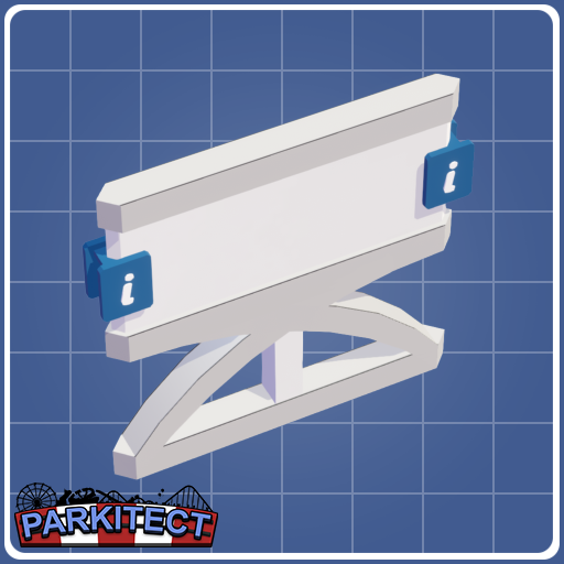 Disney Information Board (White)