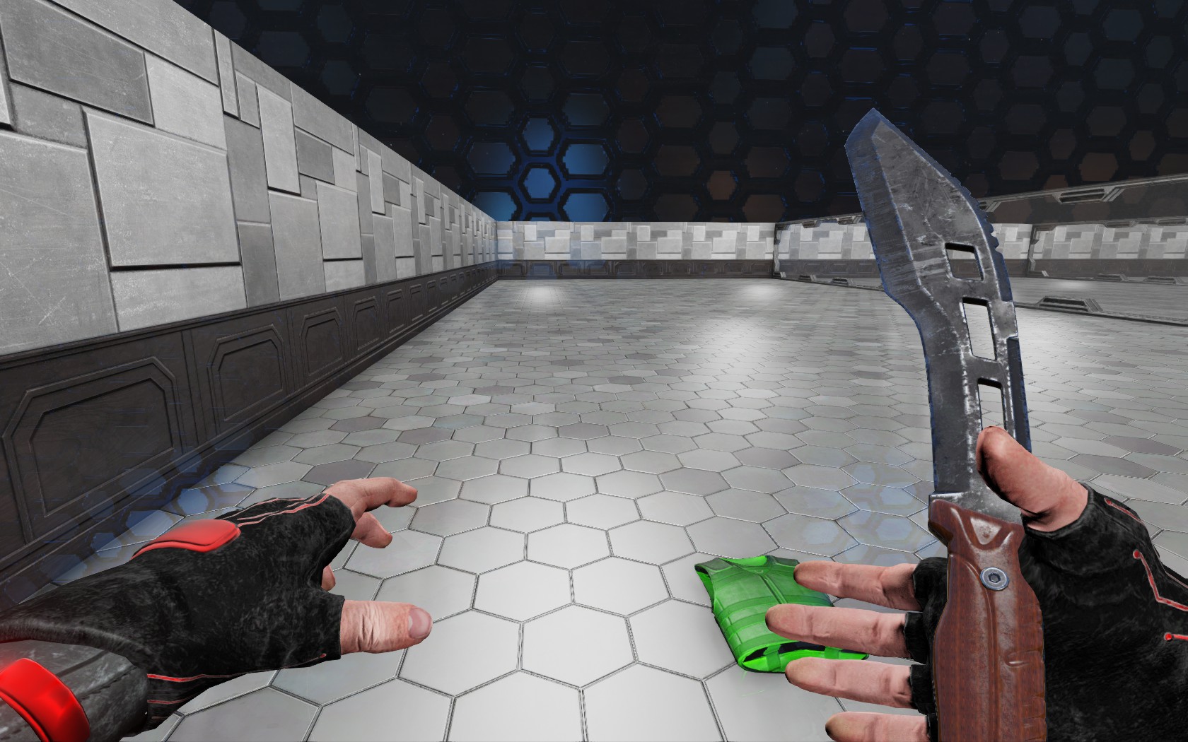 Wood Grip Sharpshooter Knife