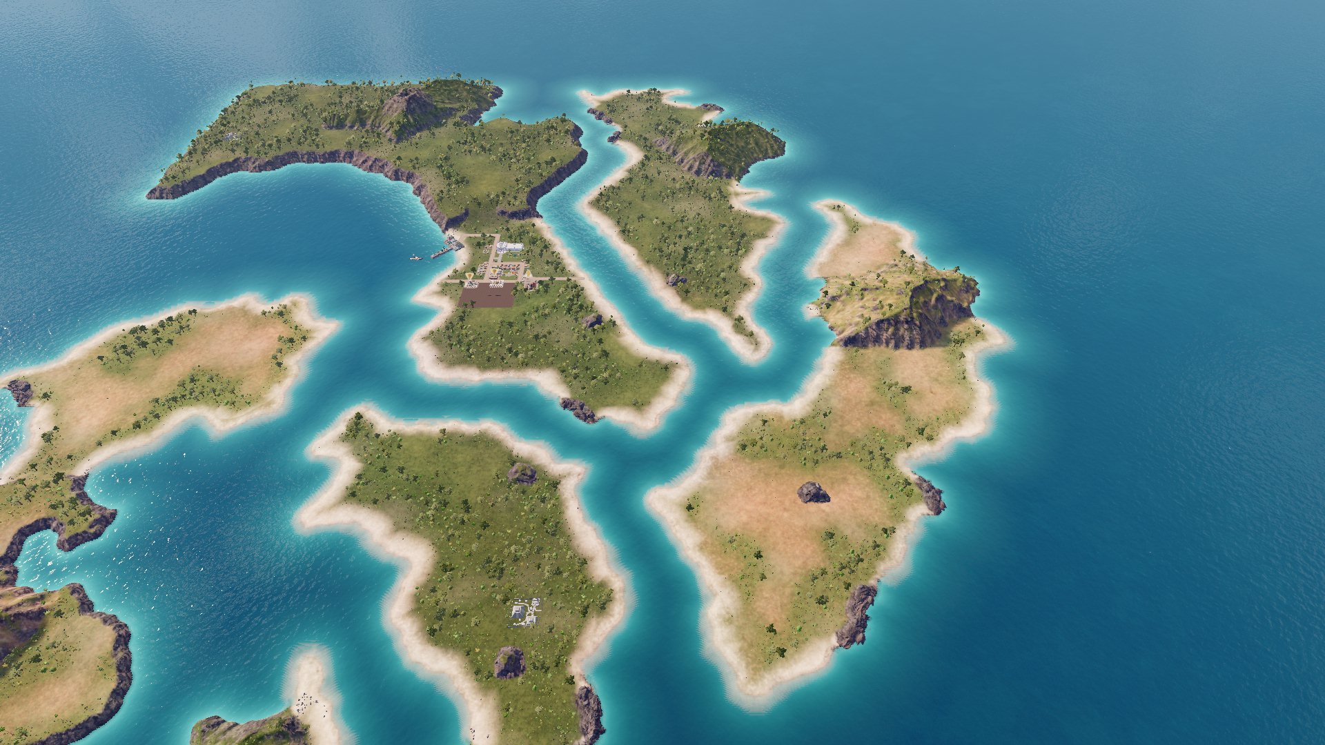 Huge, many islands