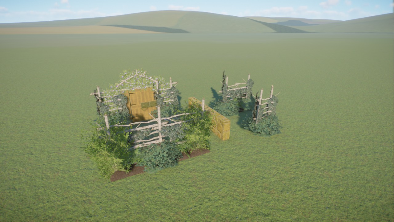 Deórburhg Forest Fence Kit
