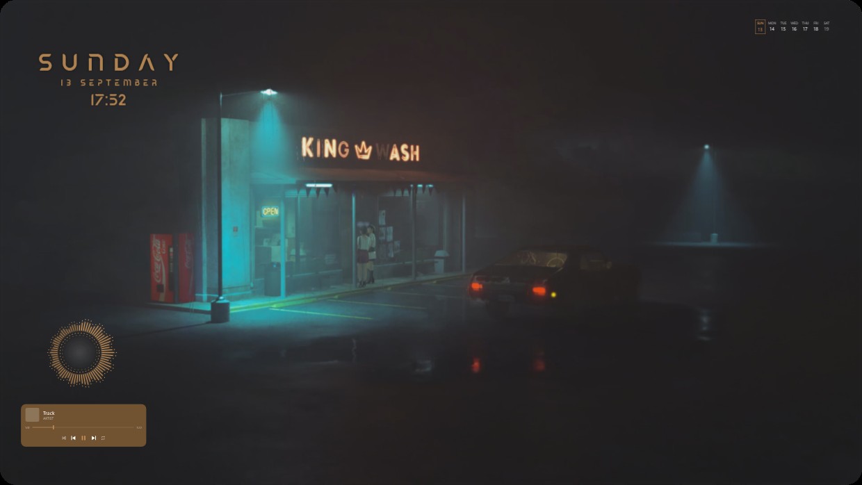 Late-night Laundromat