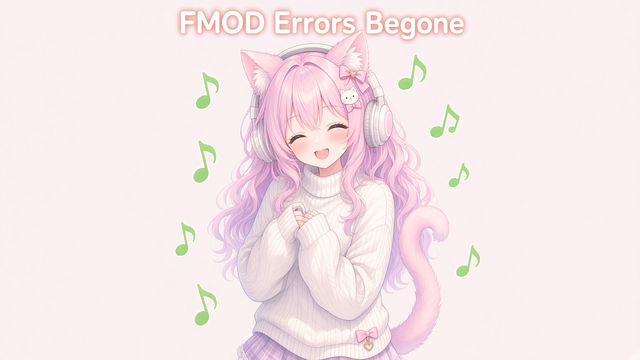 FMOD Errors Begone