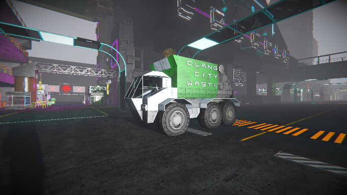 Clang City Garbage Truck