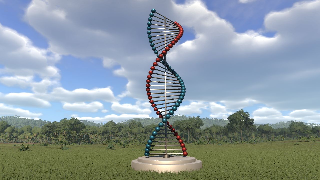 DNA STATUE