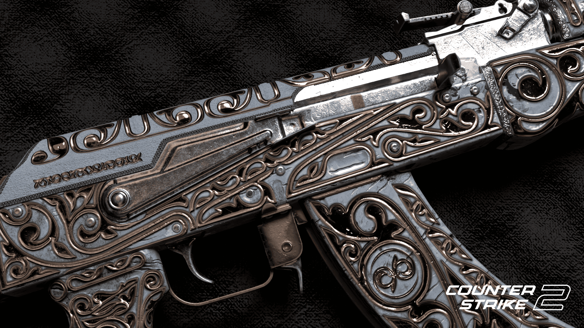 Steam Workshop::AK-47 l Forged in the Mines (Arabesque Art