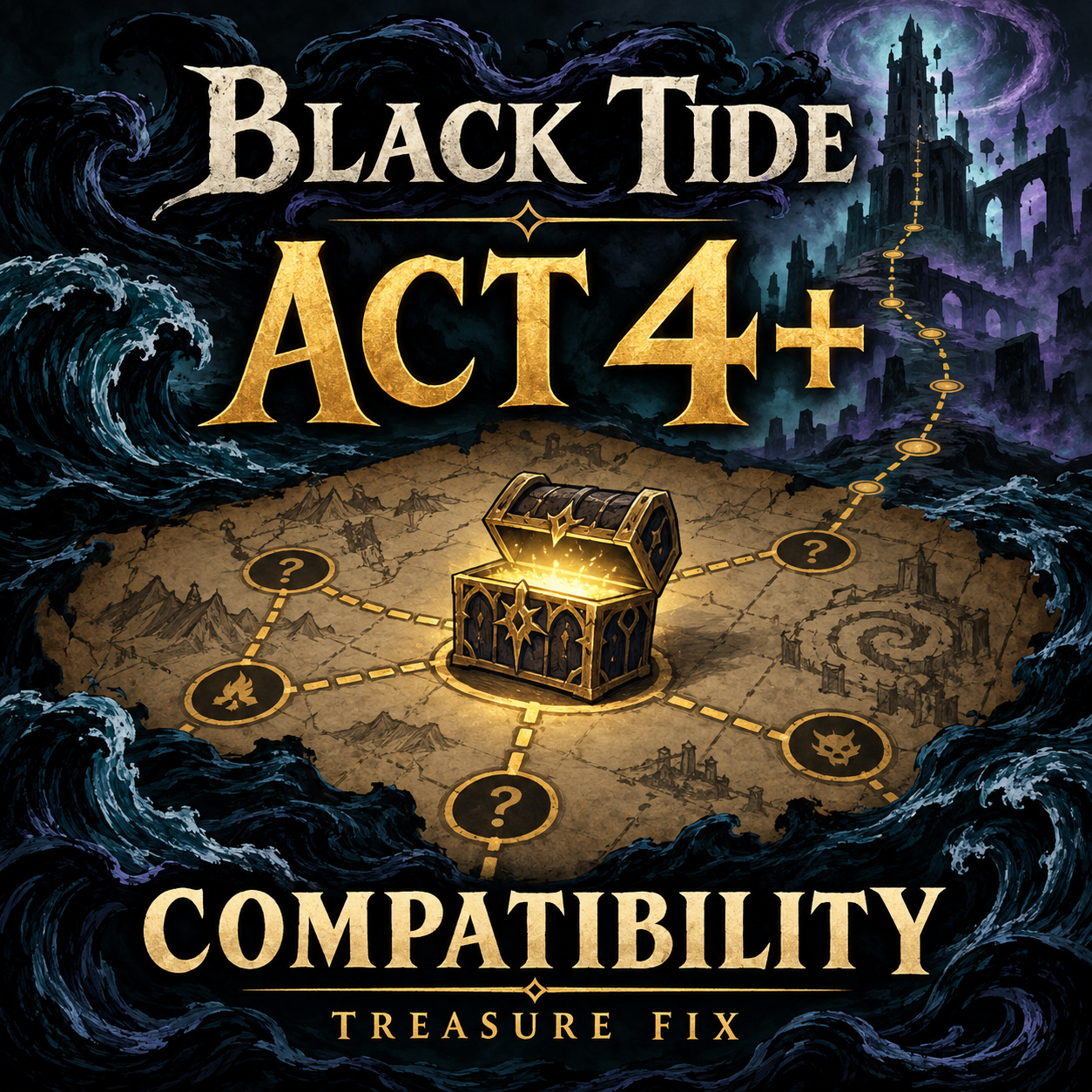 黑流树海：第四幕及后续幕兼容补丁 | Black Tide - Act 4+ Compatibility preview