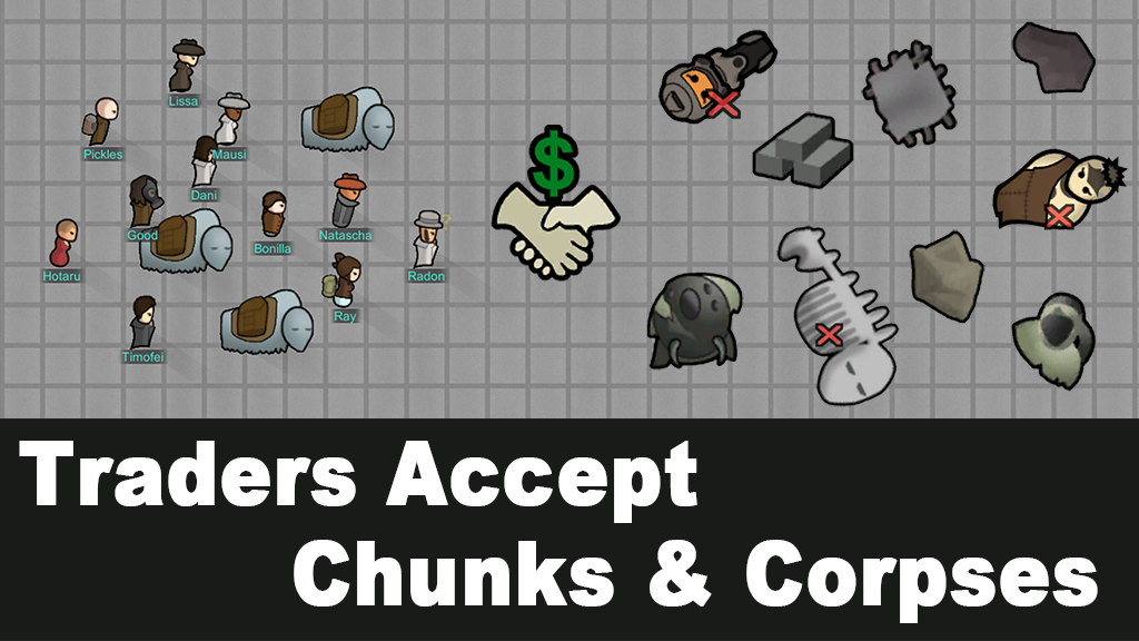 [GTG]Traders Accept Chunks & Corpses