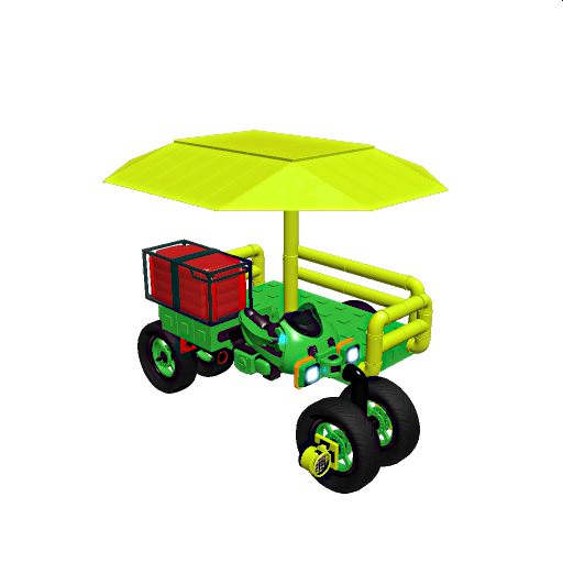 Thai style tricycle