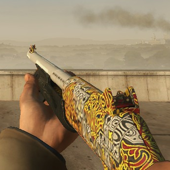 CS:GO Benelli Nova on L4D1 Animations - Baroque Orange
