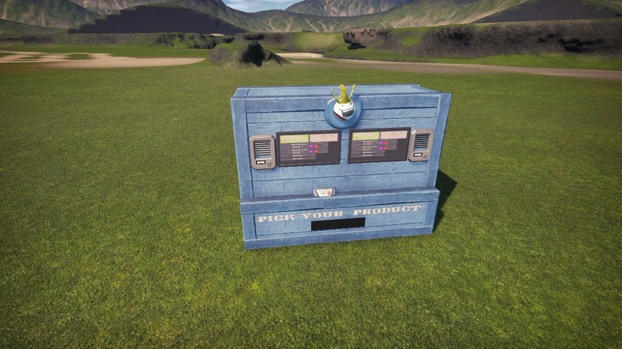 Rustic Plushie Vending Machine