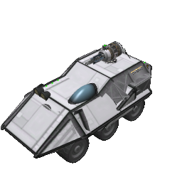 Gatlin-gun(bogus but can spin) Vehicle(stock)