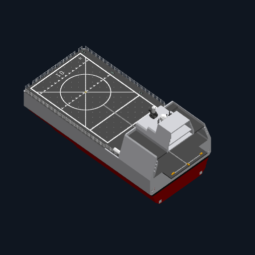 Global Combat Ship Stern