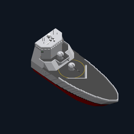 Global Combat Ship Bow