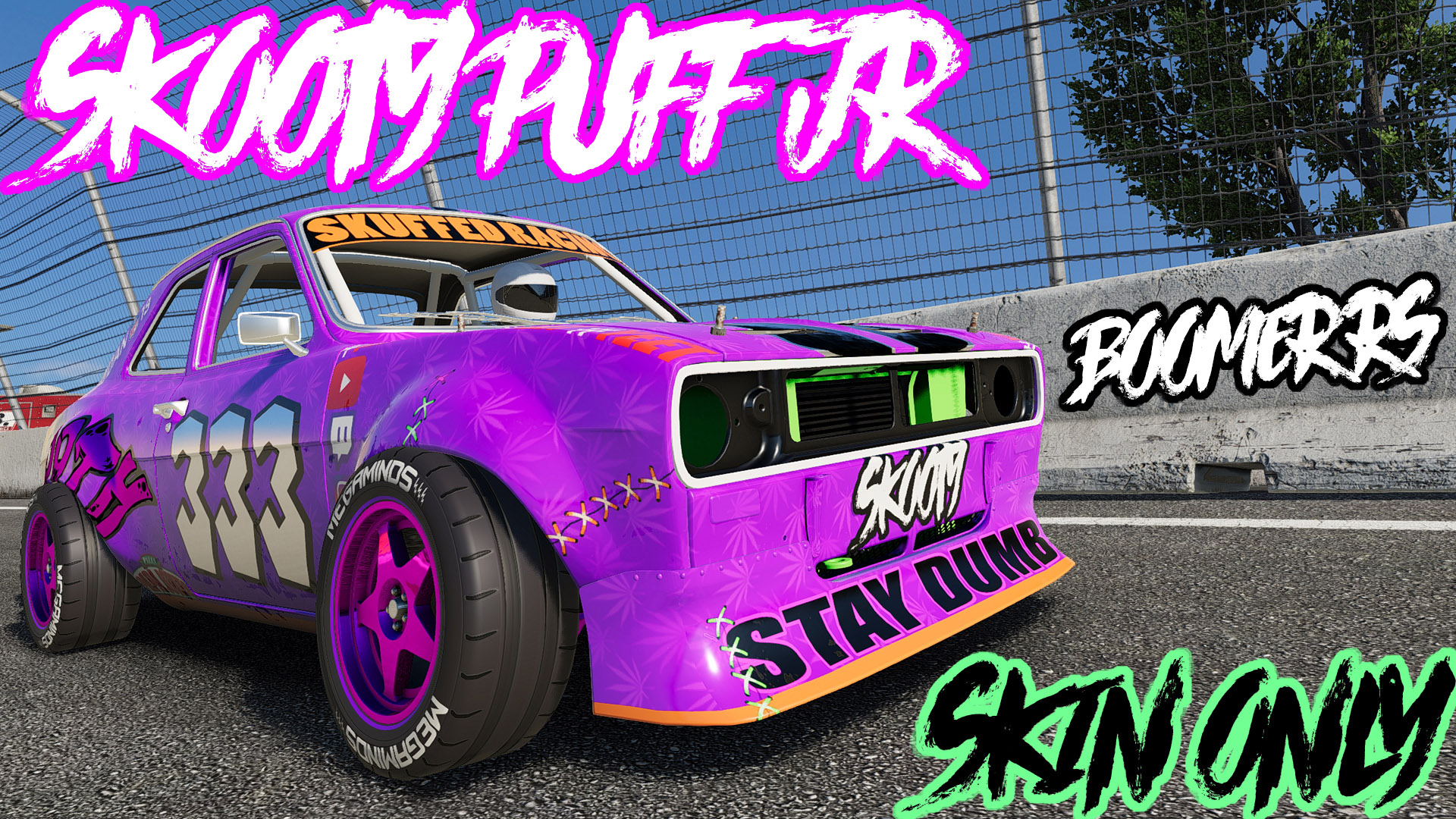 Skooty Puff JR Boomer RS - SKIN ONLY
