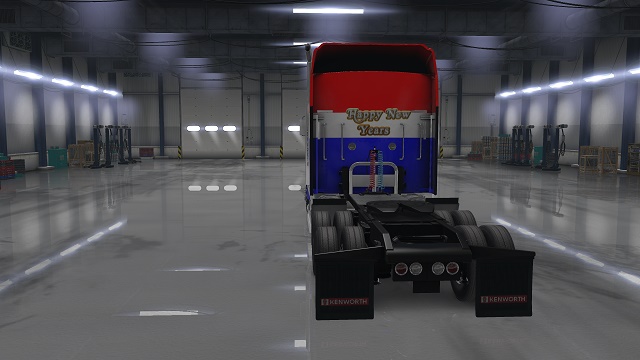 Happy New Years First Responders Trucking Kenworth SCS 900