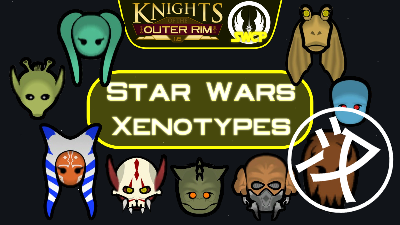 Star Wars Xenotypes CHS mod preview for RimWorld