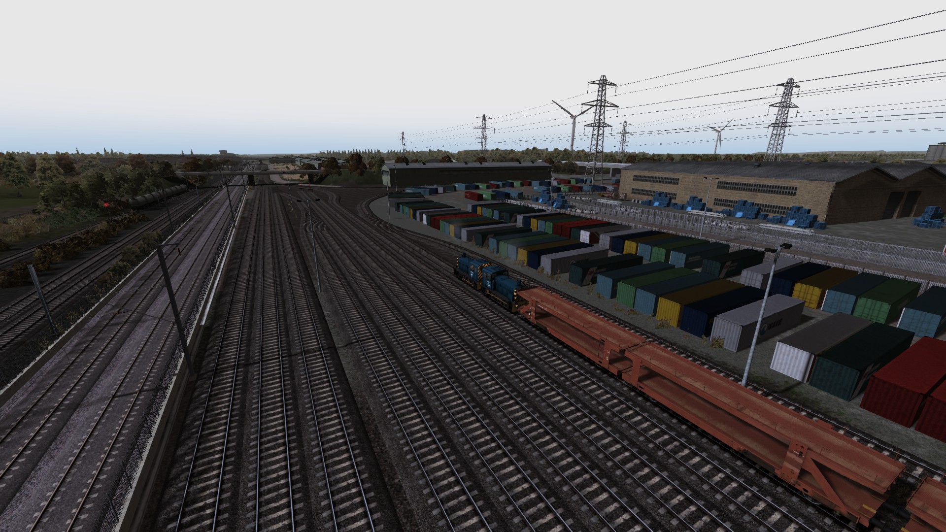 400 UK Railway tour North london Line and Goblin Lines Part 8 Dagenham Yard Work