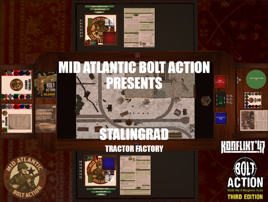 Mid Atlantic Bolt Action Stalingrad: Tractor Factory preview