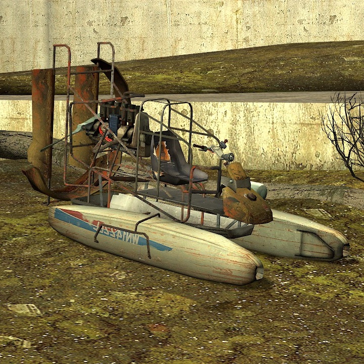 A slightly better looking airboat