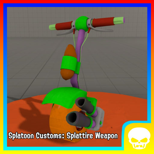 Splatoon Customs: Splattire Weapon