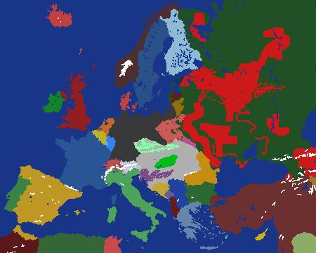 Alternate Europe Post-WWI (Finished)