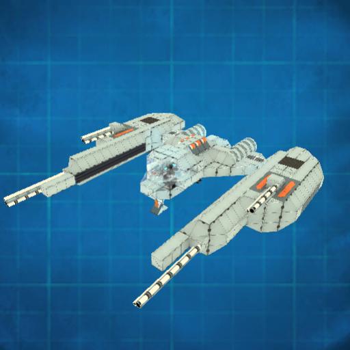 Ship HSA2 Starfighter / Nave combate HSA2