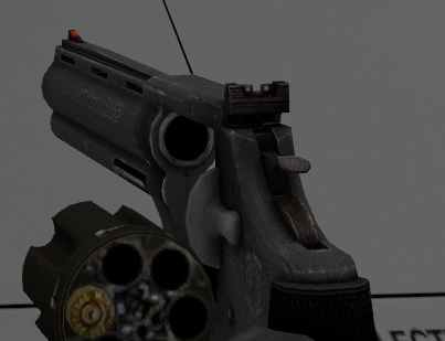 .357 but only one bullet is inserted in the reloading animation