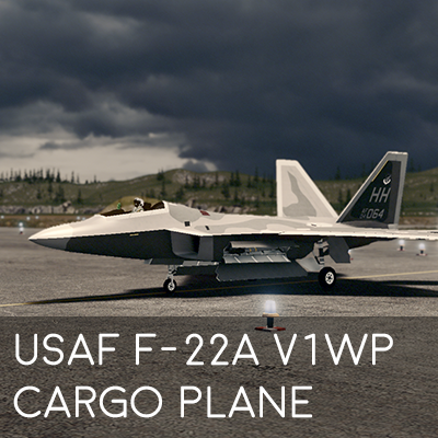 USAF F-22A Raptor V1WP (Cargo Plane)