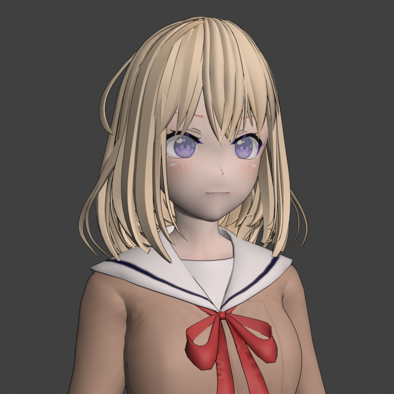 [BanG Dream!] Misumi Uika School Uniform (PM, NPC)