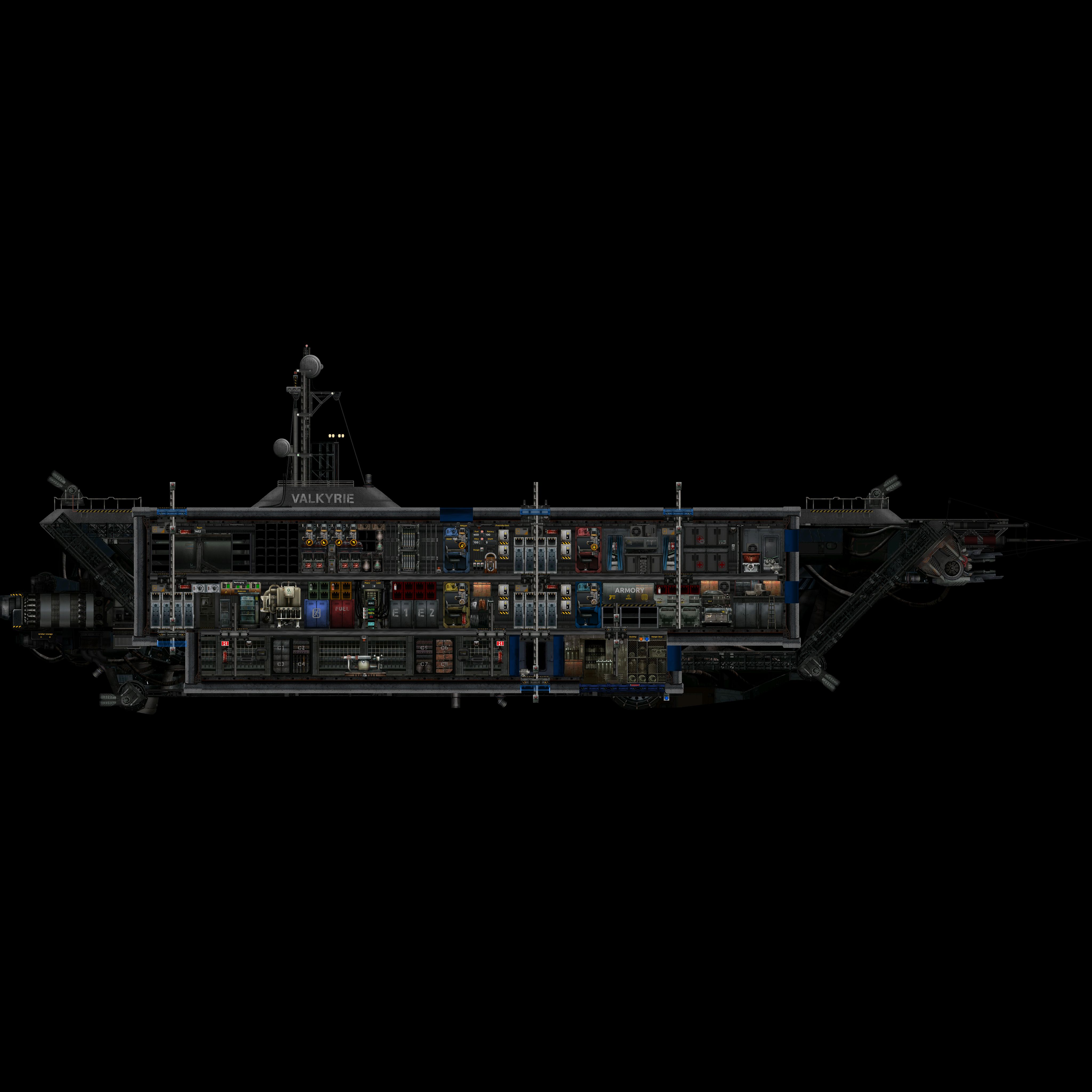 Valkyrie Prototype – Barotrauma Mod