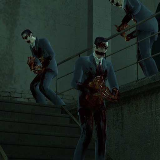 zombie-fied gman (classic zombie)