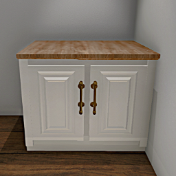 Maison Kitchen standing cabinet 100 cm big handles