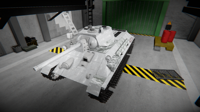 T34 76 1940 Winter Camo