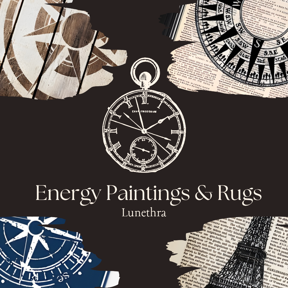 Lunethra - Energy Painting & Rug